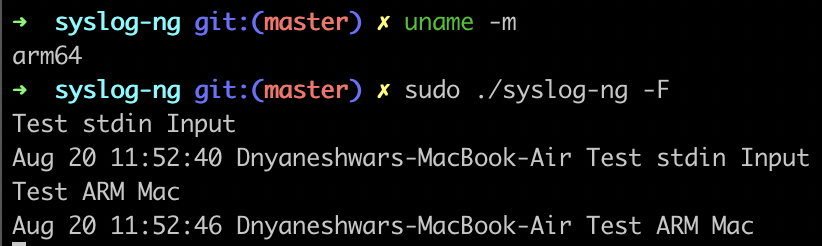 stdin() input tested on macOS (ARM) 